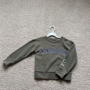 GAP Kids Mandalorian Sweatshirt - Olive